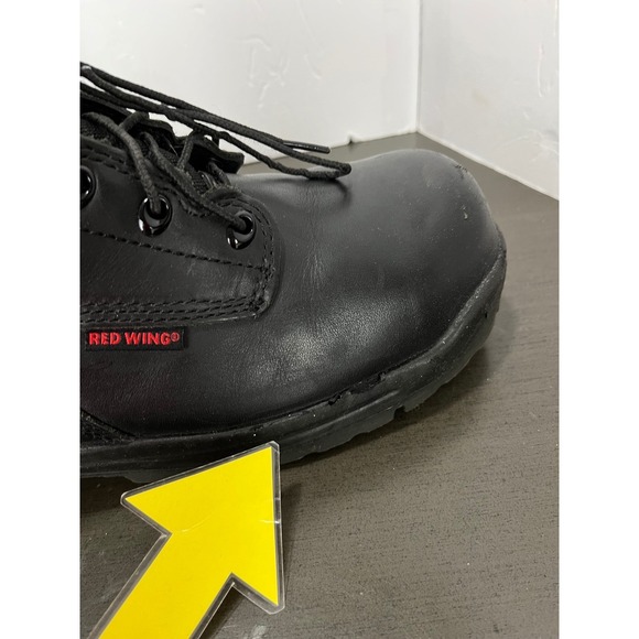 Red‎ Wing Safety Toe Work Shoes 2234 Leather Boots Men\'s Size 12D Black
